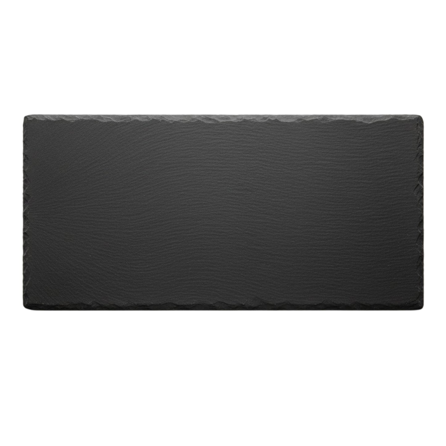 Black Slate Serving Board Set – Rectangular Stone-Sushi Plate for Appetizers & Dining
